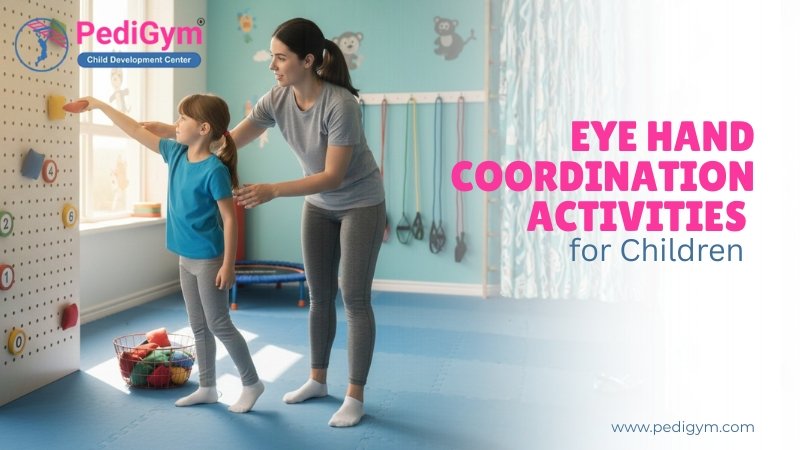 Eye hand coordination activities