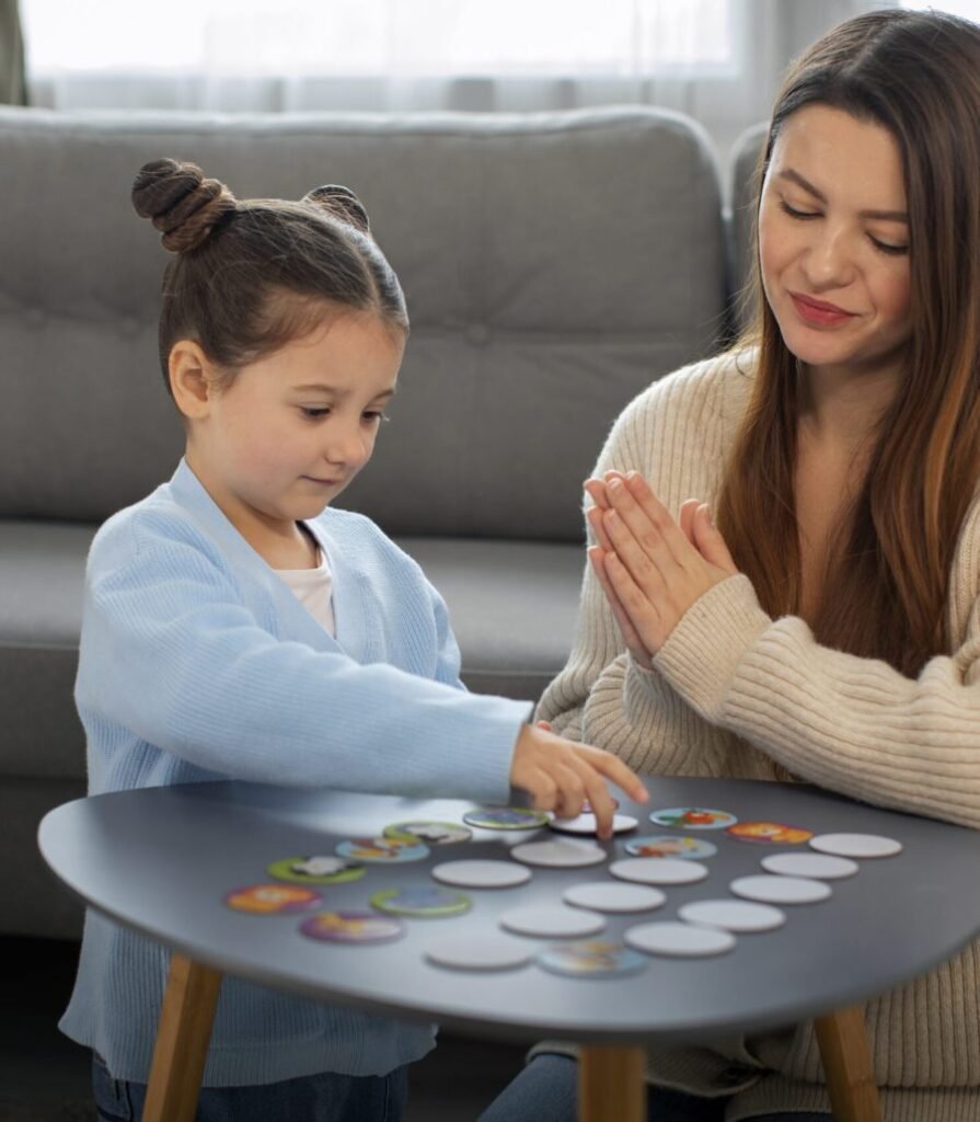 Pediatric occupational therapy session