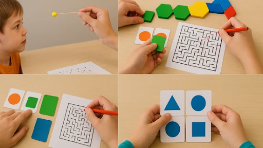 Fun Visual Perception Activities for Kids