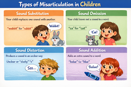 Common Types of Misarticulation in Children