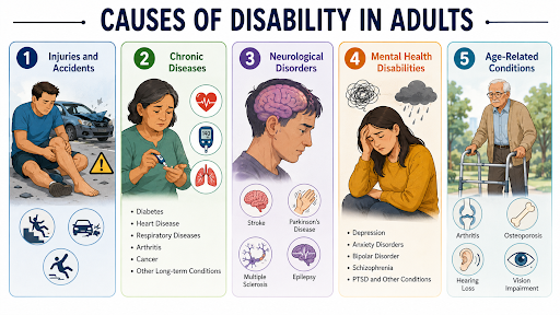 Causes of Disability in Adults