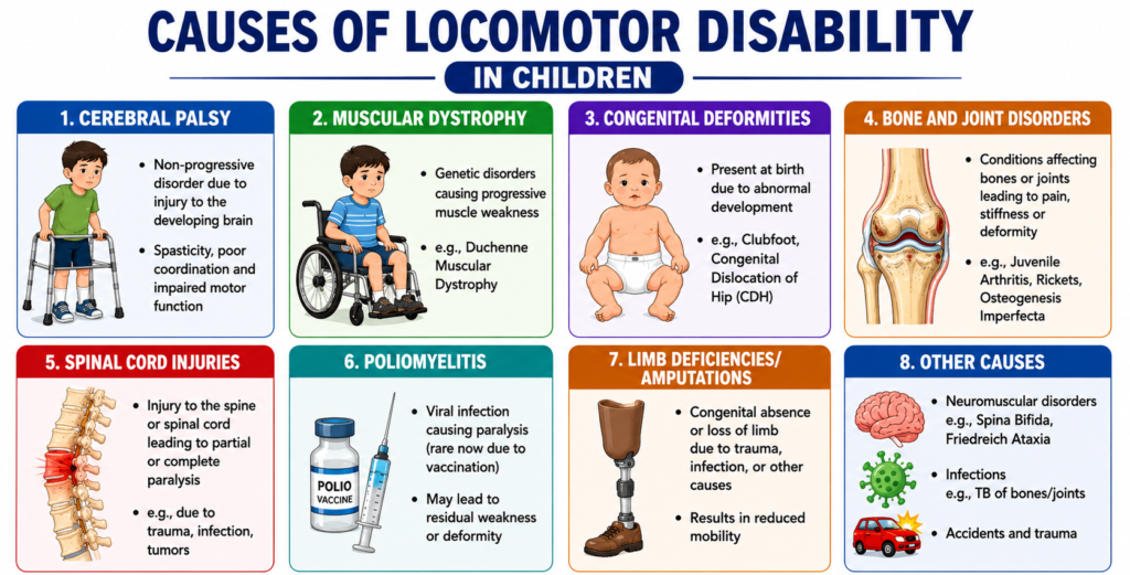 Causes of Locomotor Disability