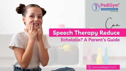 Speech Therapy Reduce Echolalia