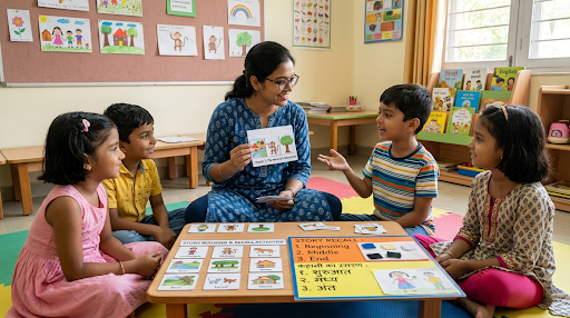 Story Building and Recall Activities