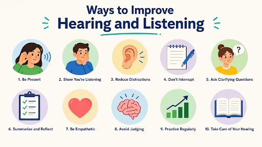 Ways to Improve Hearing and Listening