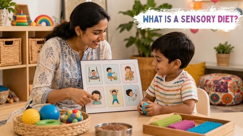 What is a sensory diet for children and how it supports sensory needs